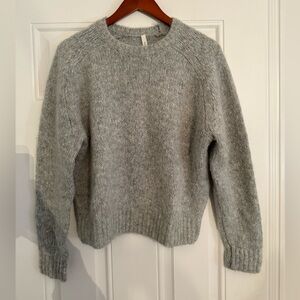The Group Babaton Grey Wool Sweater (Size M)